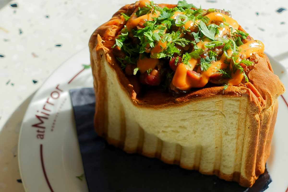 3-gangen keuzelunch bij atMirror Monnickendam