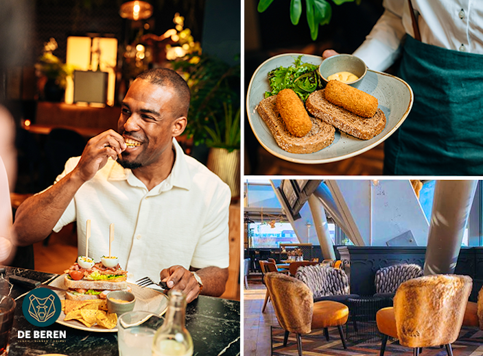 2-gangen keuzelunch bij De Beren Almere