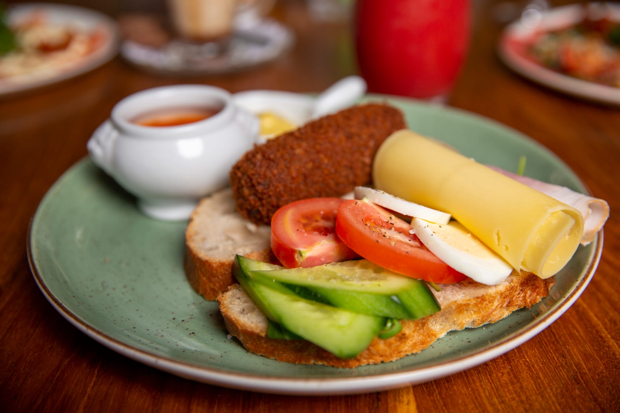 2-gangen lunch à la carte bij De Rooie Kip in Hoorn