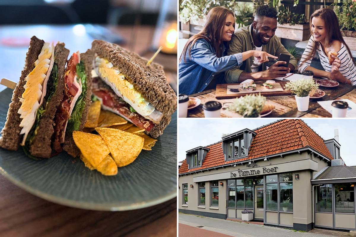 2-gangen keuzelunch bij De Tamme Boer