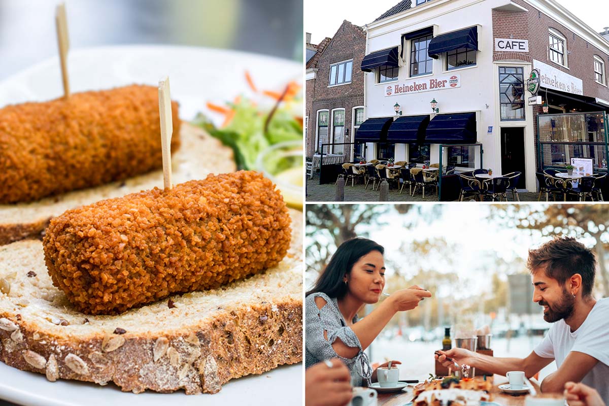 2-gangen keuzelunch bij De Volendammer