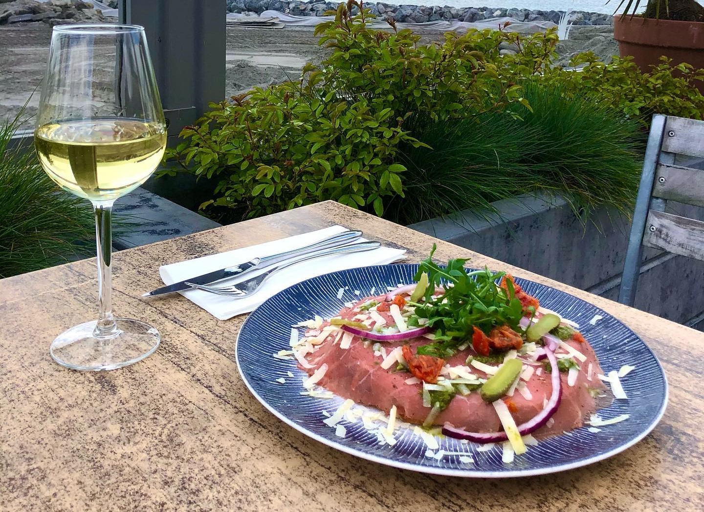 2-gangen keuzelunch bij Grand Café Restaurant 't Hop