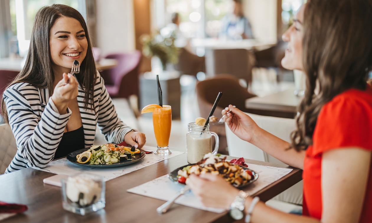 2-gangen keuzelunch bij Grand Café Restaurant 't Hop