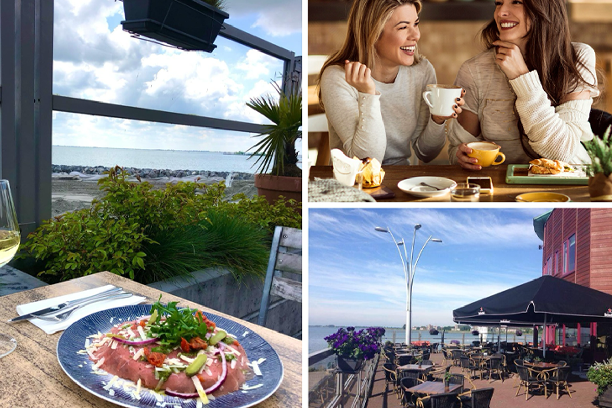 2-gangen keuzelunch bij Grand Café Restaurant 't Hop