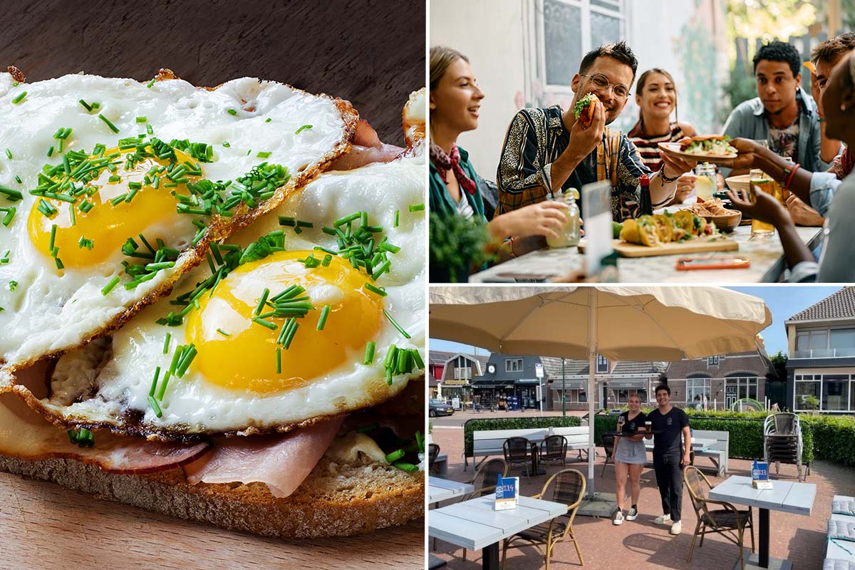 2-gangen keuzelunch bij Café Bistro van Rooijen