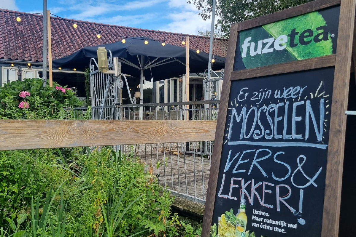 2-gangen mosseldiner bij Eiland van ome Nick