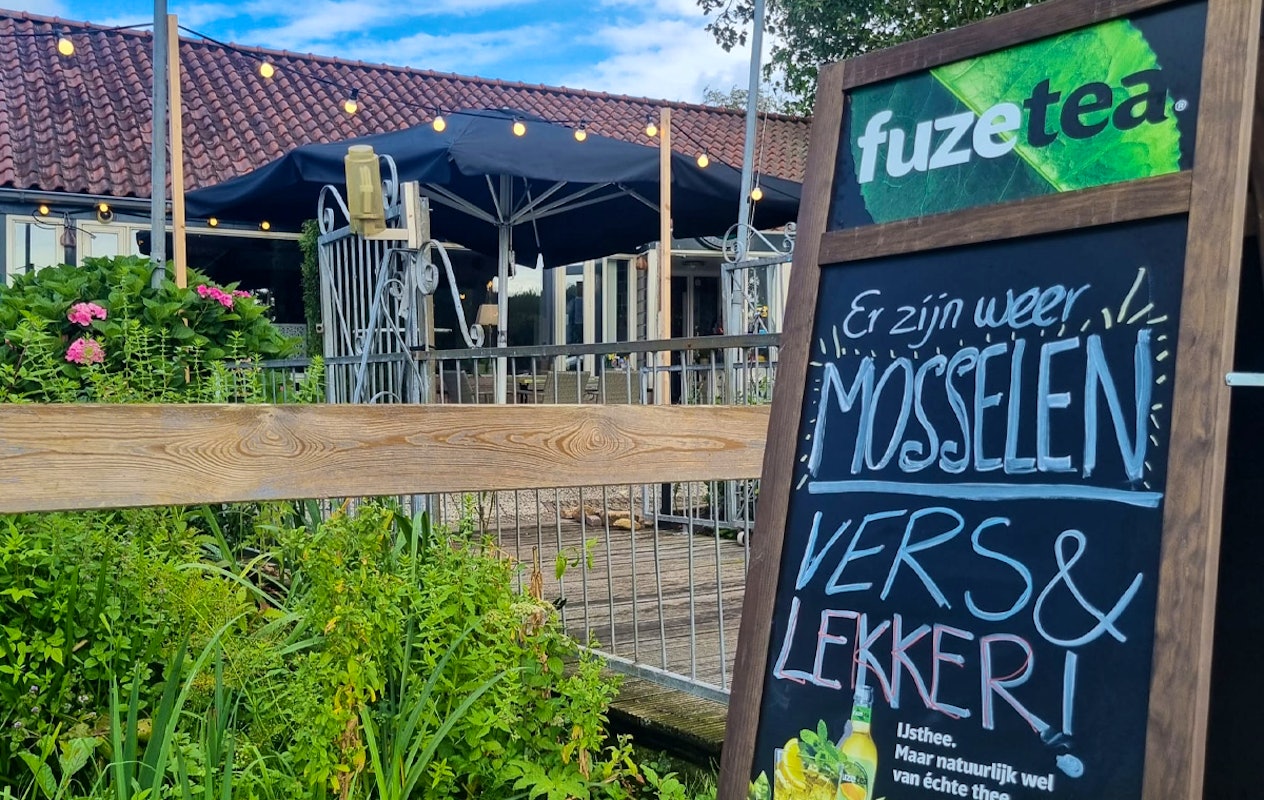 2-gangen mosseldiner bij Eiland van ome Nick