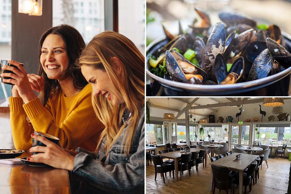 2-gangen mosseldiner bij Eiland van ome Nick