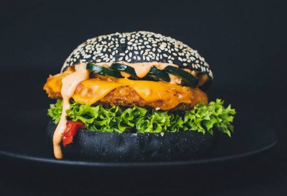 2-gangen (vegan) burgermenu bij Burger Masters 