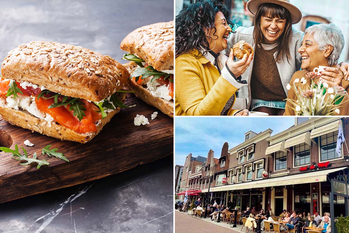 2-gangenlunch à la carte bij Café Aad de Wolf