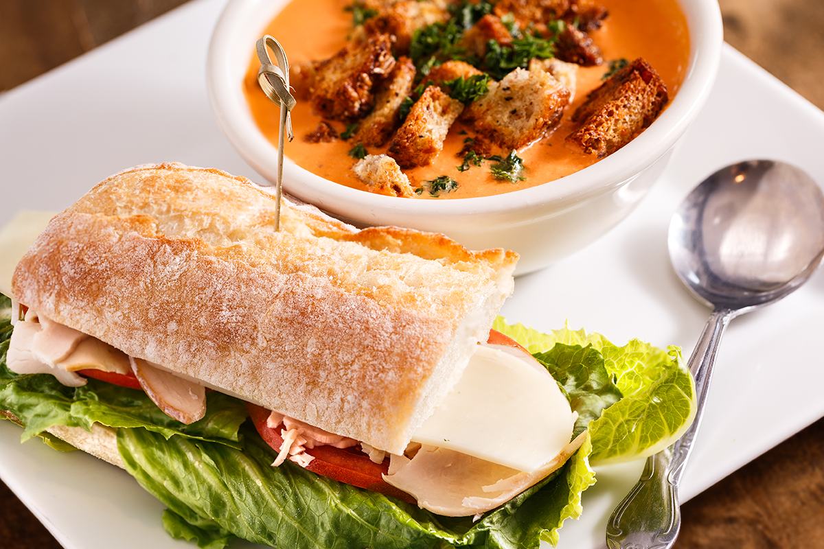 2-gangen lunchproeverij bij Café de Ridder