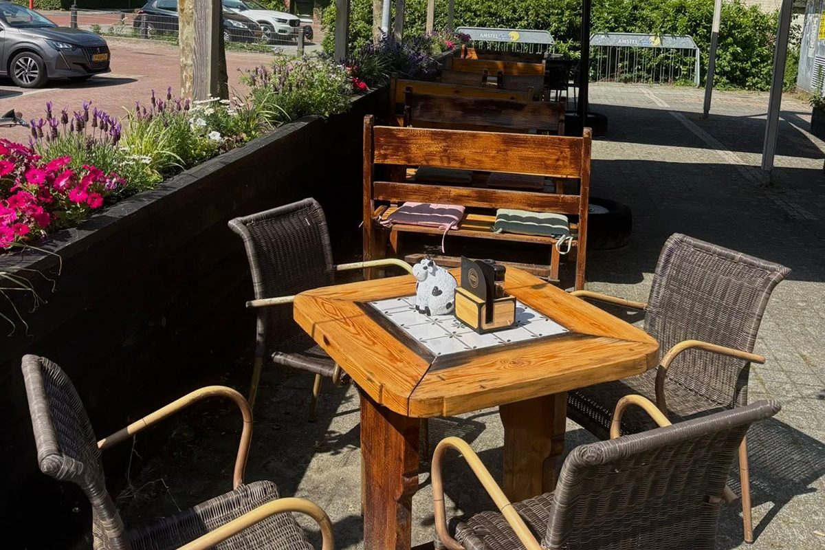 2-gangen keuzelunch bij Café de Ridder