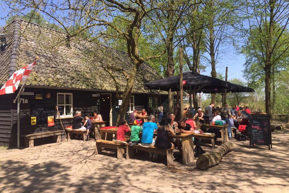 2-gangen lunch bij Heidecafé in Heeze