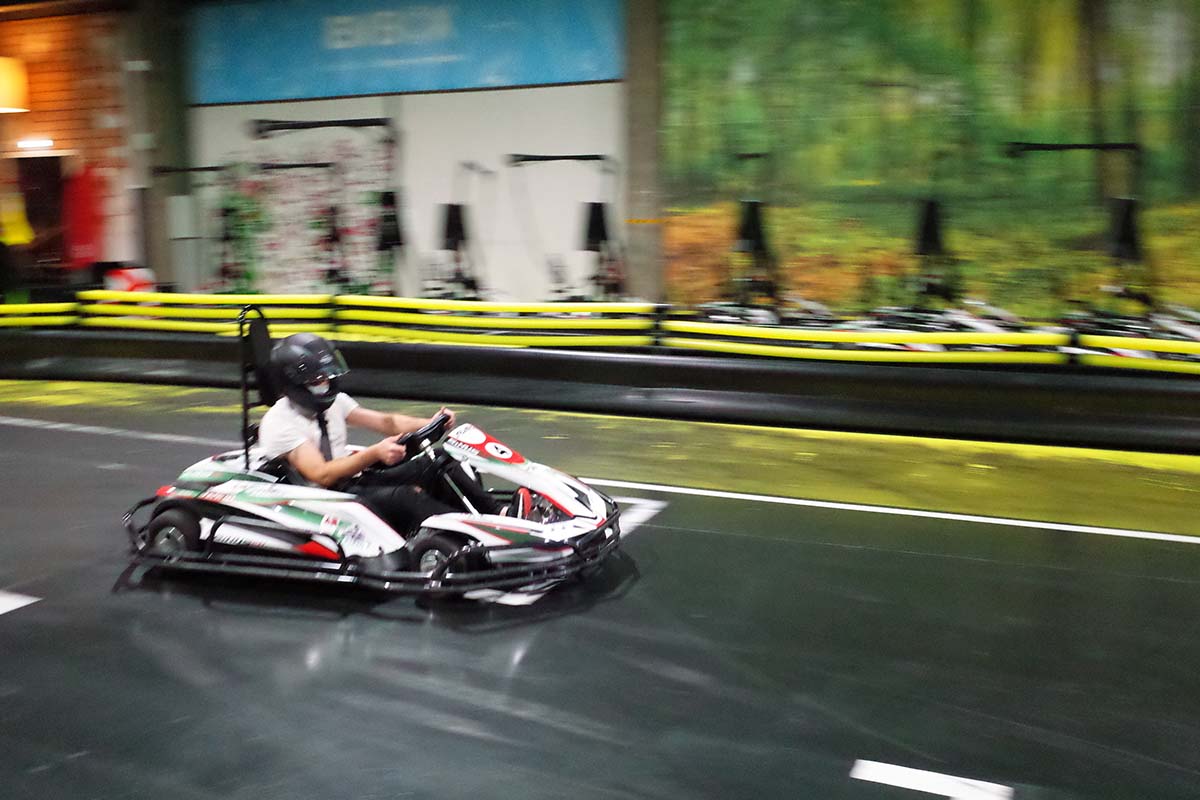 2 heats karten bij AB E-karting in Antwerpen