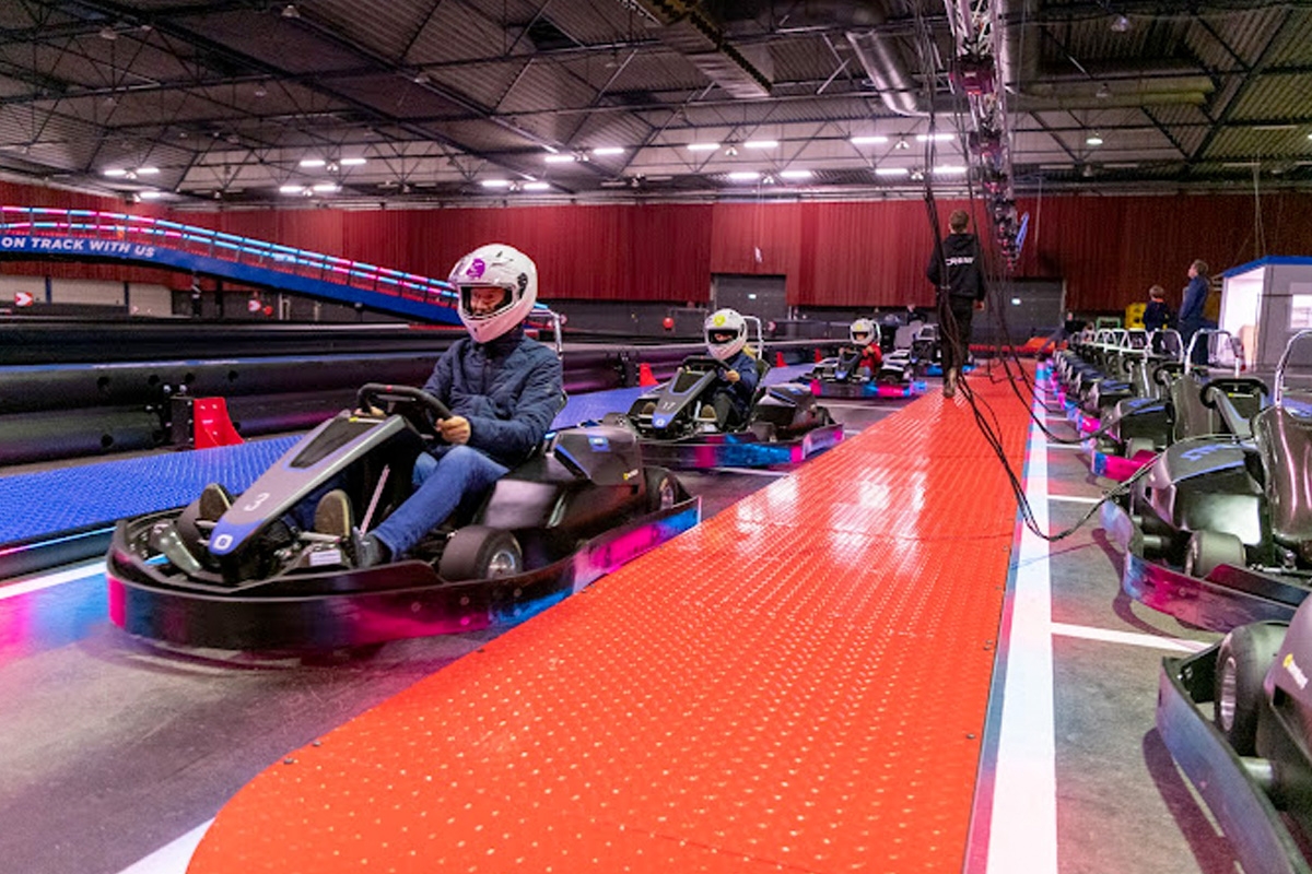 2x heats Electric Karting bij Kobalt