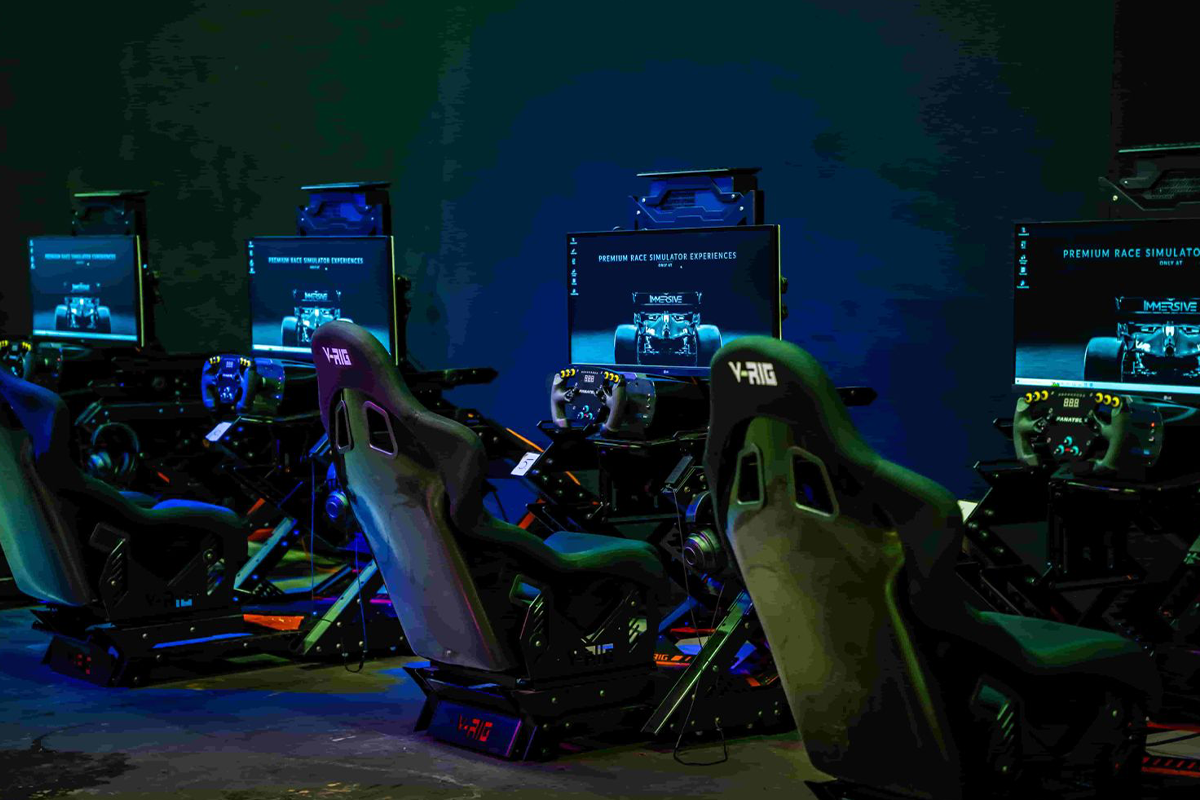 2 heats Simracen (2 x 20 minuten) bij Immersive Experiences