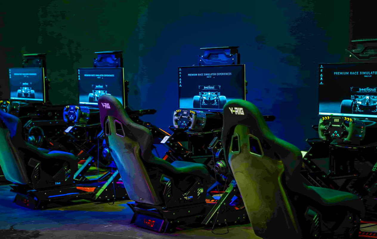 2 heats Simracen (2 x 20 minuten) bij Immersive Experiences