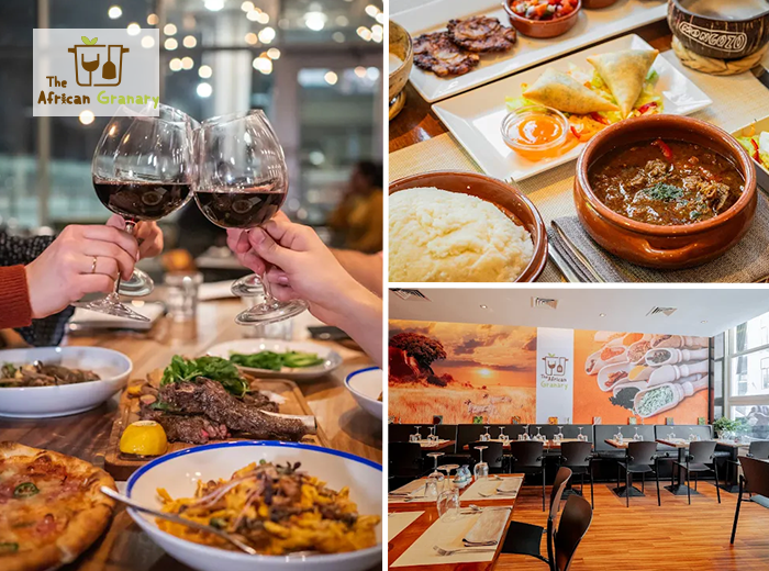 2- of 3-gangen keuzediner bij The African Granary