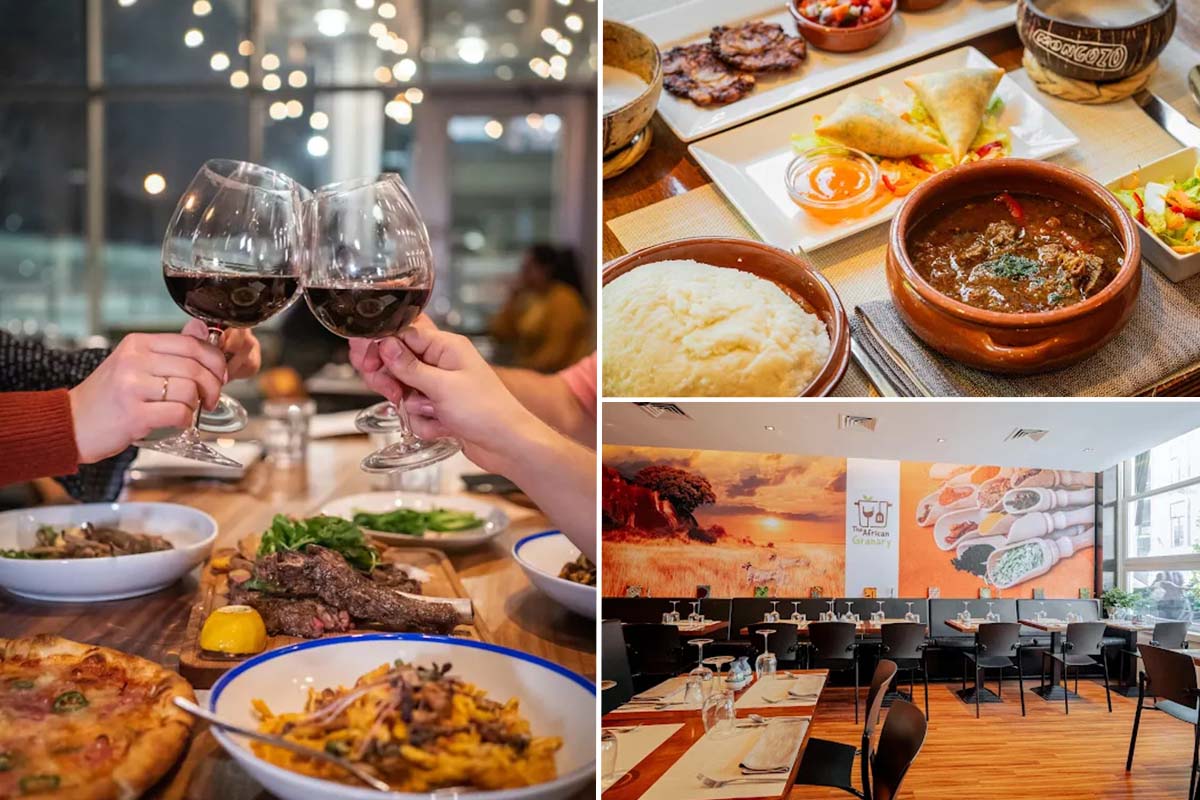 2- of 3-gangen keuzediner bij The African Granary