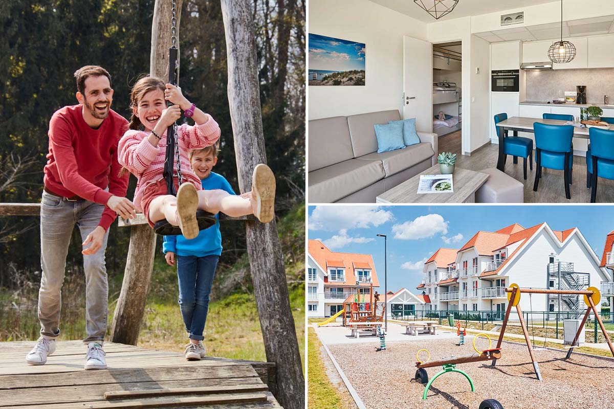 2 overnachtingen bij Holiday Suites Nieuwpoort (5 personen)