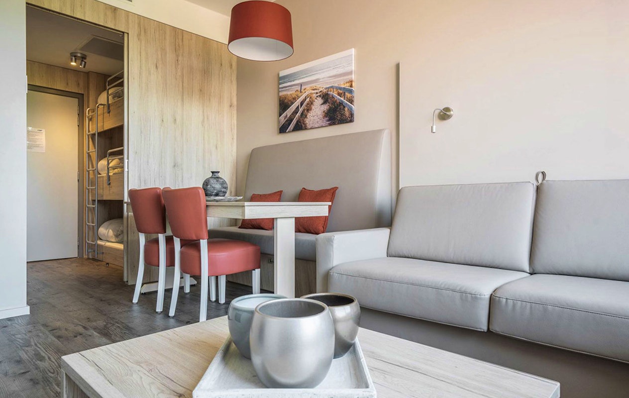 2 overnachtingen bij Holiday Suites Westende (5 personen)