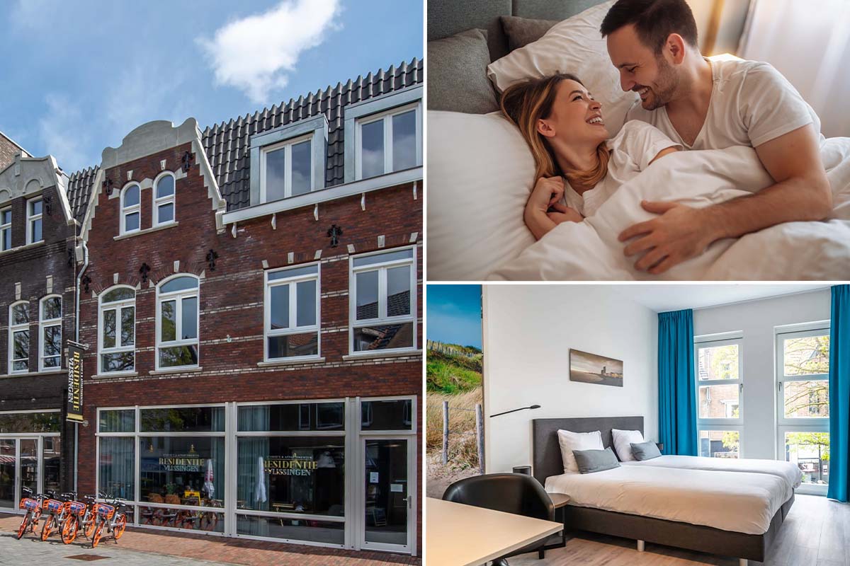 2 overnachtingen bij Hotel Residentie Vlissingen (2 personen)