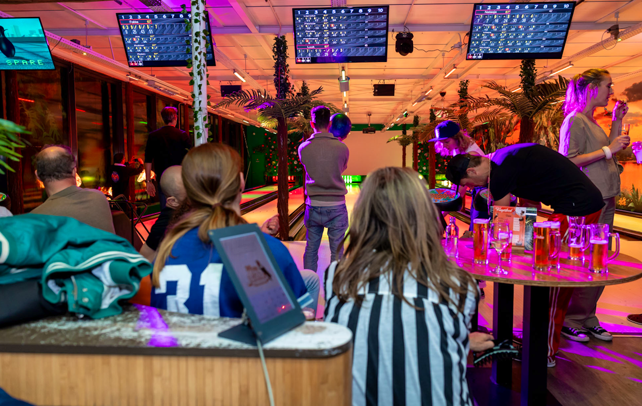 Bowlen bij Aloha in Amsterdam