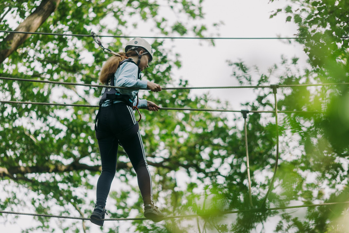 2 uur klimmen bij Klimbos Overijssel