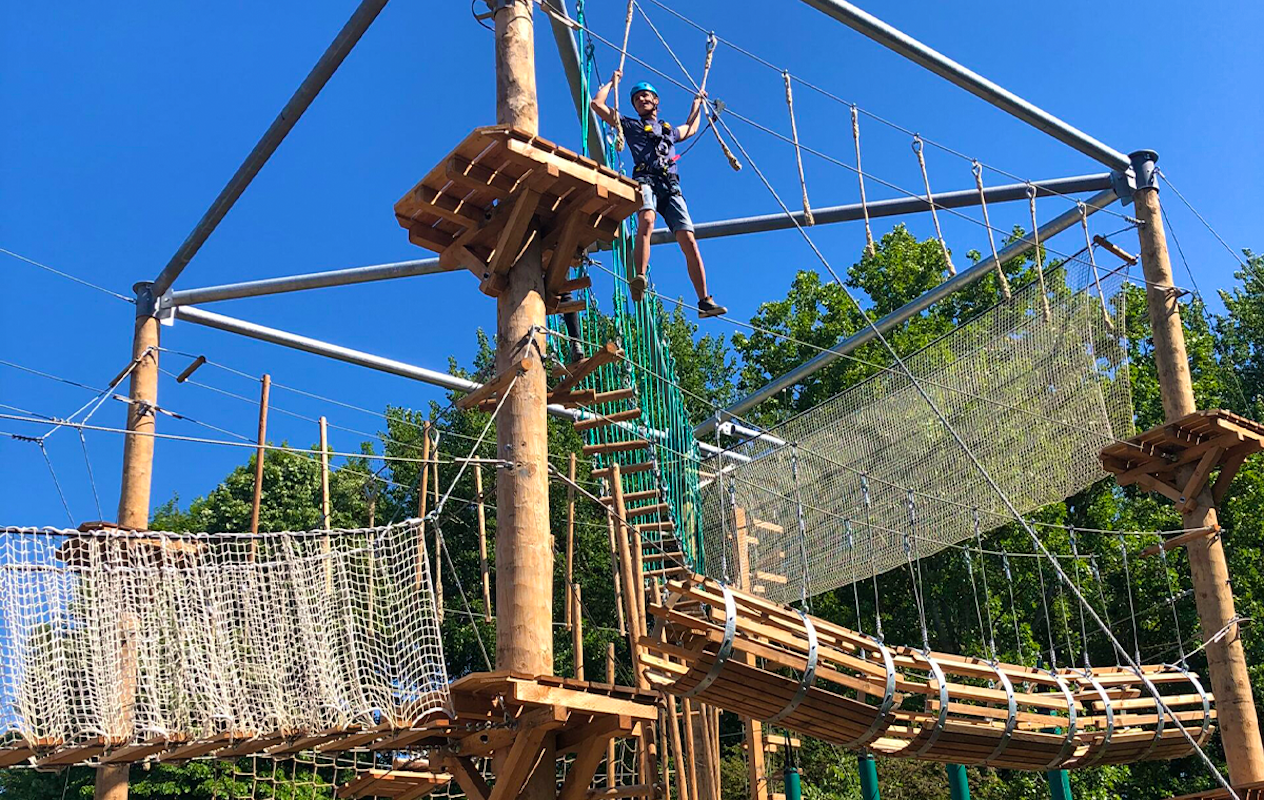 2 uur klimmen bij Klimpark Alphen