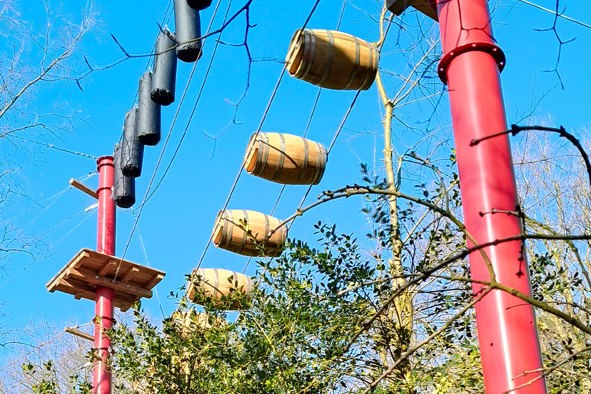 2 uur klimmen bij Maple Farm Adventures