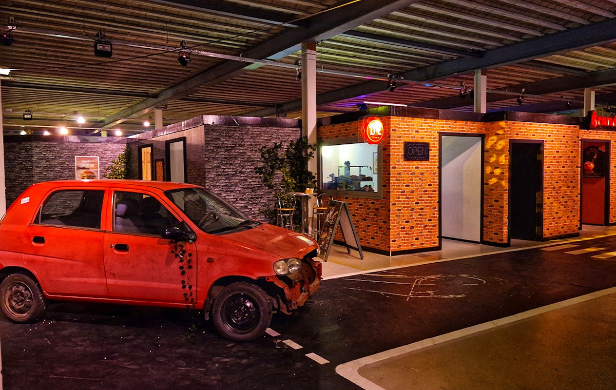 2 uur lasergamen + friet bij Unit 13