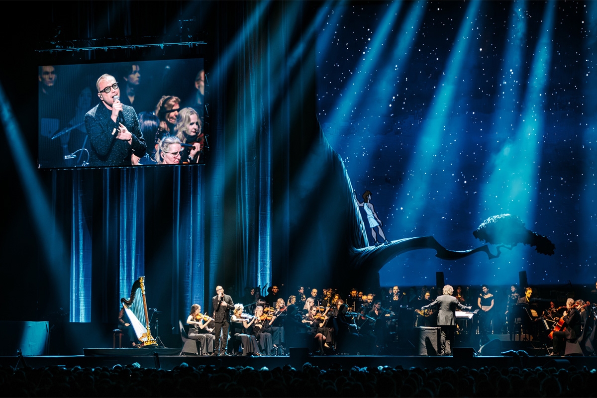 2e rang ticket Disney in Concert