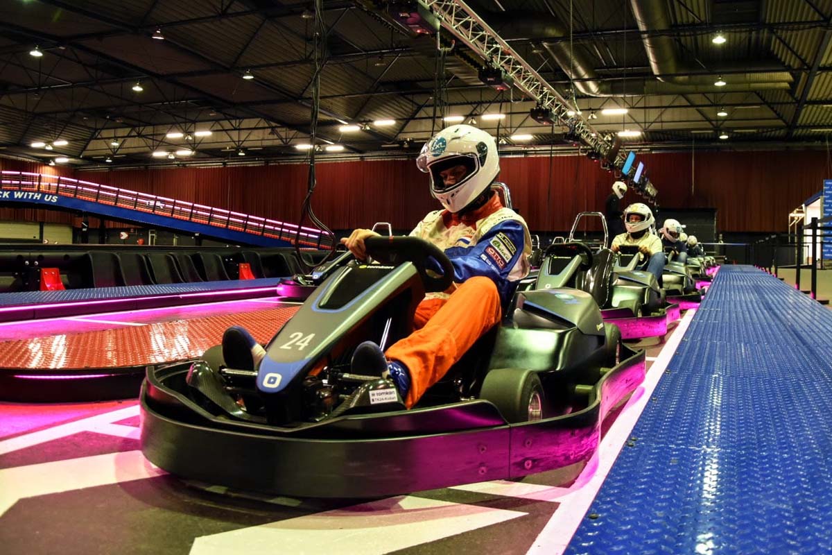 2x heats Electric Karting bij Kobalt