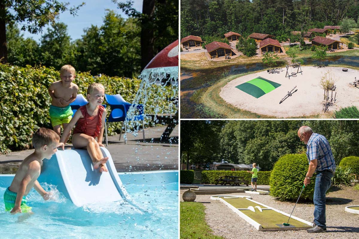 3, 4 of 6 overnachtingen bij Recreatiepark De Voorst