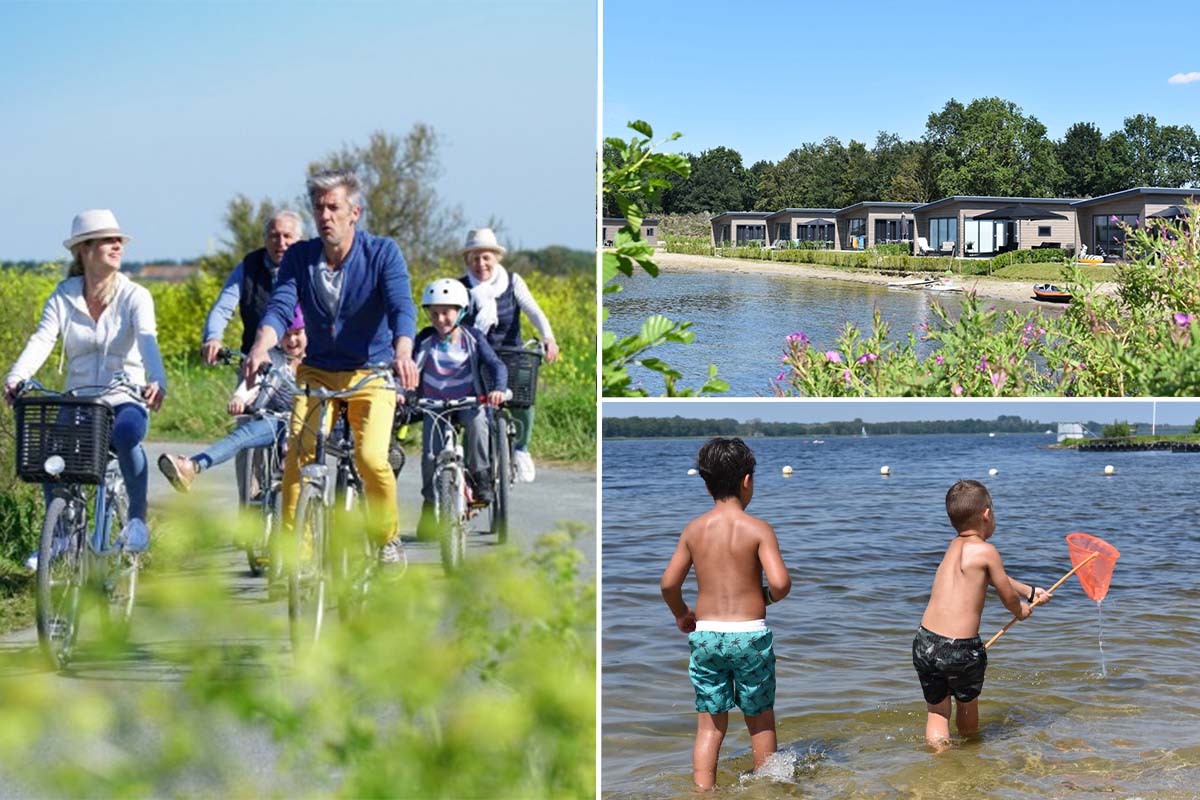 3, 4 of 6 overnachtingen bij Strandparc Nulde