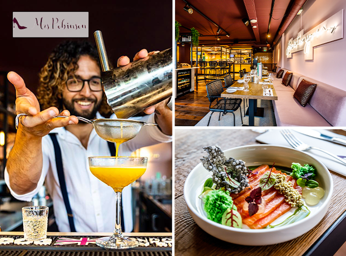 5-gangen diner bij Mrs. Robinson in Beek