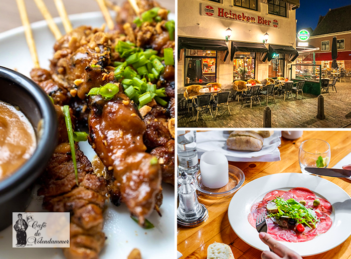 Heerlijk 3-gangen keuzediner bij Café de Volendammer