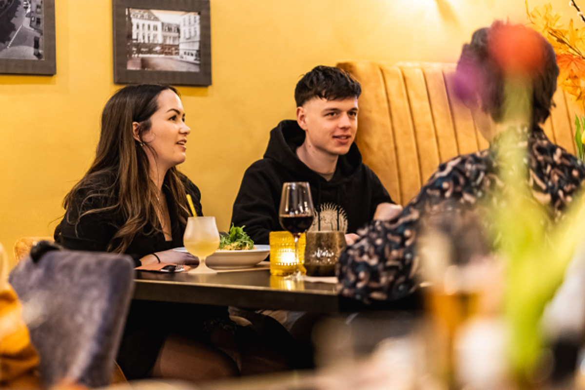 3-gangen diner bij Gouden Leeuw