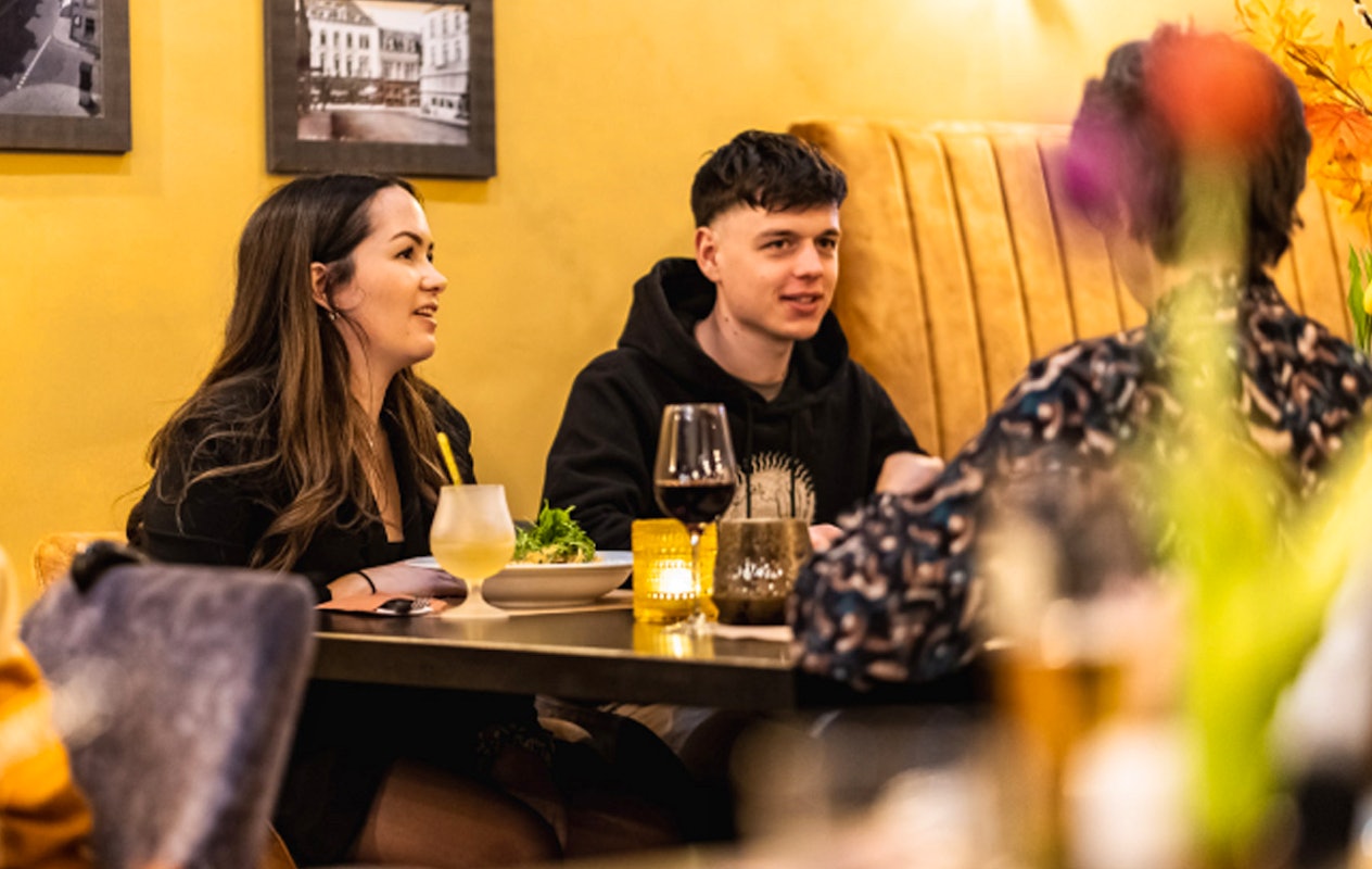 3-gangen diner bij Gouden Leeuw