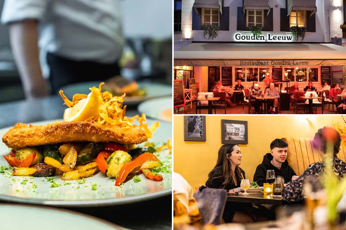 3-gangen diner bij Gouden Leeuw