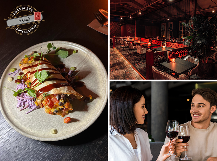 3-gangen keuzediner bij Grandcafé Het Oude Postkantoor