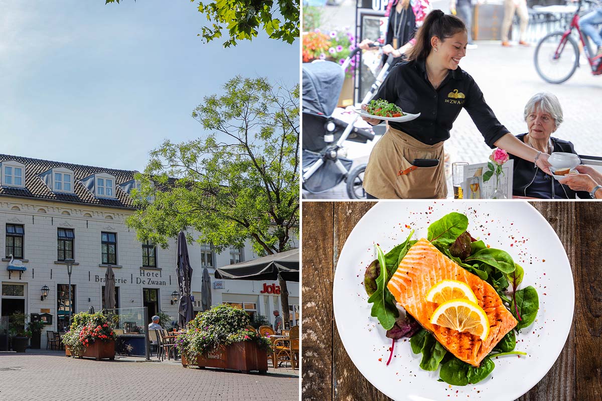 3-gangen diner bij Hotel Brasserie De Zwaan Venray