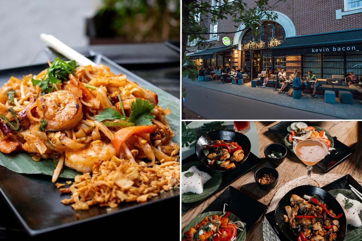 3-gangendiner à la carte + mini cocktail bij Kevin Bacon Bar