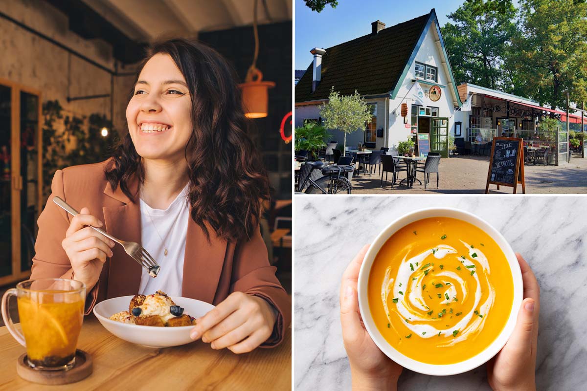 3-gangen diner of lunch bij De Appelsche Hof 