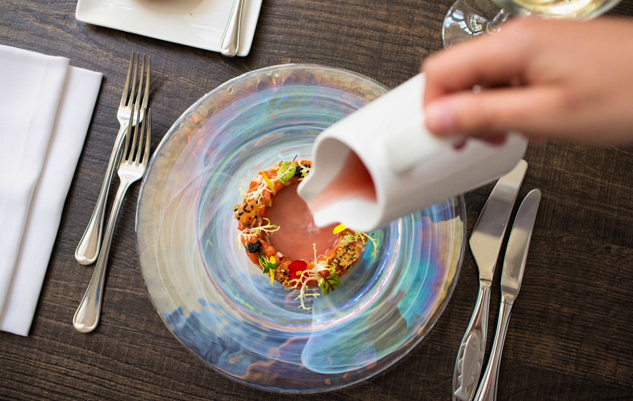 3-gangen verrassingsmenu bij Bistro La Cloche