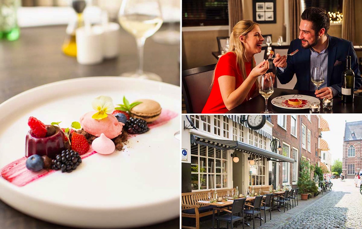 3-gangen verrassingsmenu bij Bistro La Cloche