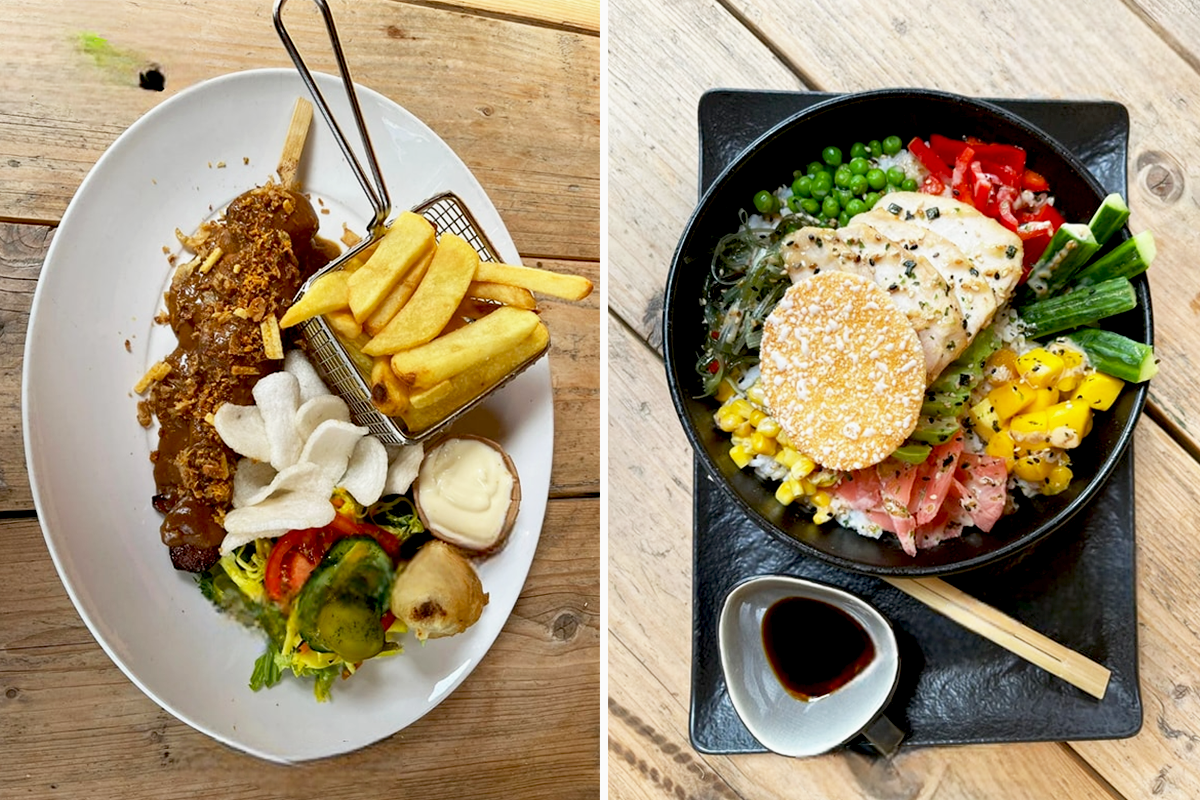 3-gangendiner à la carte bij Restaurant Salsuta