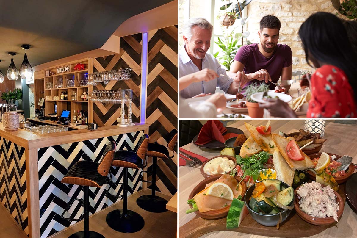 3-gangen diner bij Tapasbar Pinchos