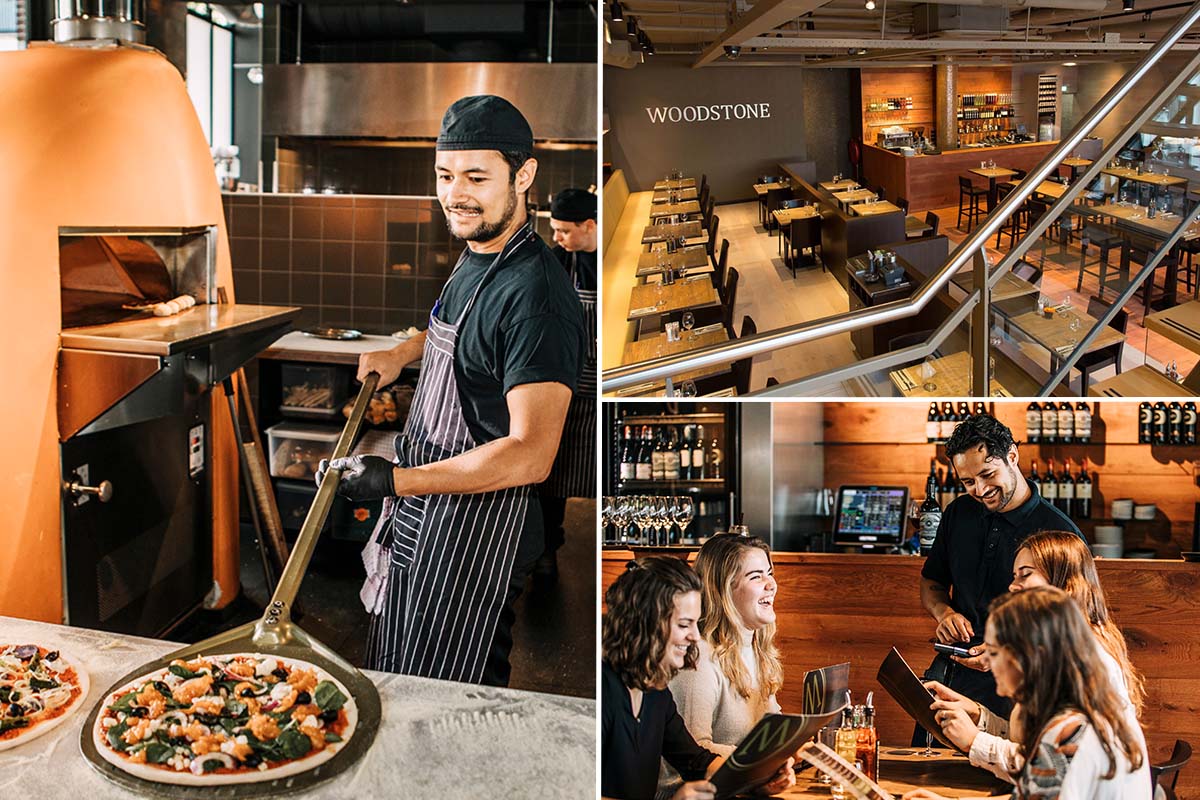 3-gangen diner bij WOODSTONE Pizza and Wine in Almere 