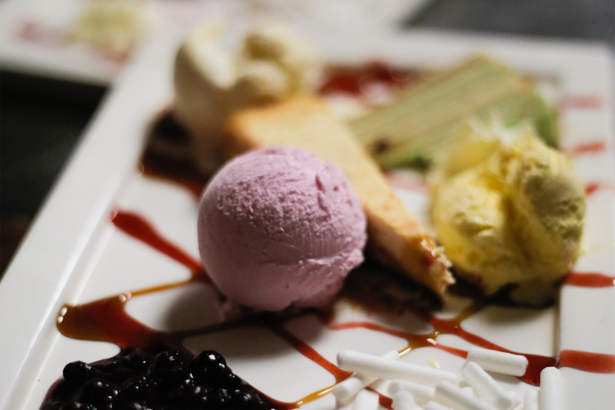 3-gangen menu, inclusief onbeperkt drank bij De Lachende Koe